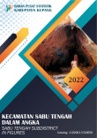Kecamatan Sabu Tengah Dalam Angka 2022